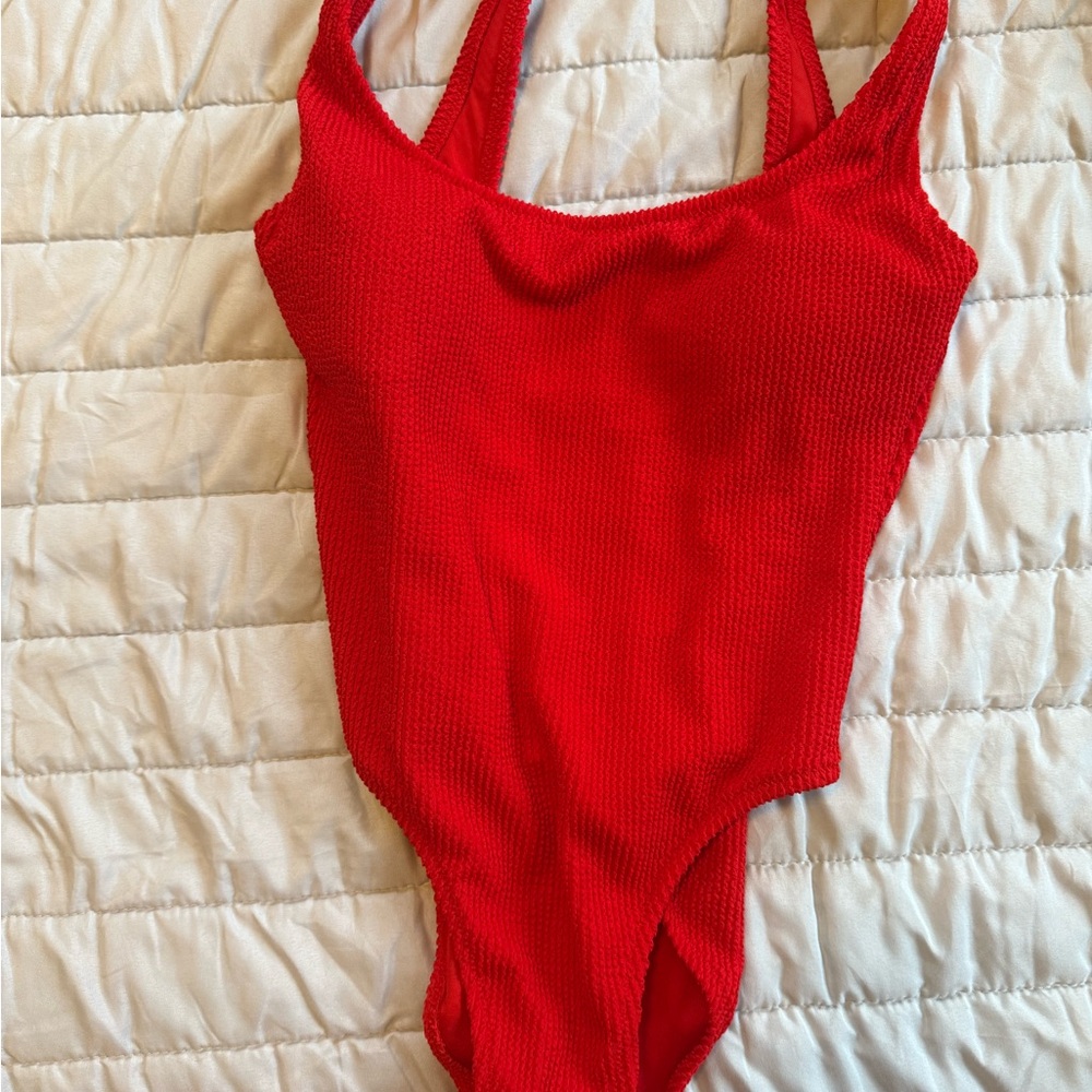 Claudia scrunchie one-piece